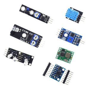 Kit sensore 37 + 8 Kit apprendimento Robot compatibile 45 moduli totali per componenti elettronici Raspberry Pi