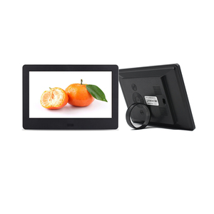 Marco de fotos digital de 7 pulgadas, control remoto de vídeo en bucle con pantalla led, resolución de 1024x600, venta al por mayor - Product Image 1