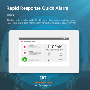 Sistema de alarma WiFi/4G para la seguridad del hogar