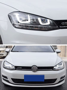 Volkswagen Golf 7/7 için 14-18 için uygundur. 5 far takımı modifiye GTI sürüm çift U Xenon LED gündüz farları - Product Image 6