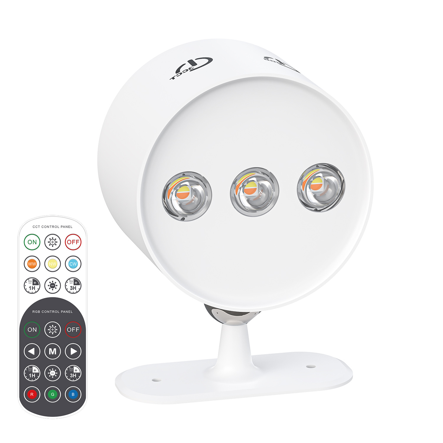 blanco - 3 led - 1 paquete