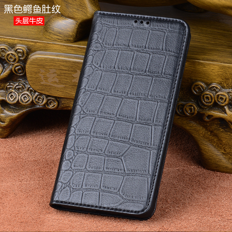 Black crocodile belly pattern