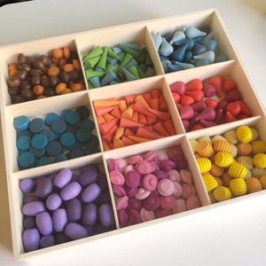 Puzzle Small Particle Theme Rainbow Cute Building Blocks Creative <strong>Put</strong> <strong>Together</strong> <strong>Toys</strong> Early Educational <strong>Toys</strong> for 1-6 Years Old - Product Image 6