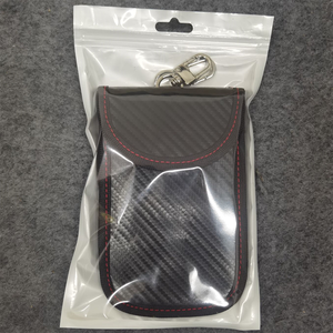 2024 chống trộm Keyless chìa khóa xe tín hiệu Blocker box với <span class=keywords><strong>Key</strong></span> Pouch RFID - Product Image 6