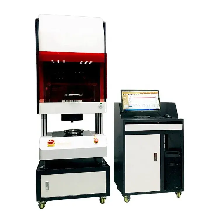 Analisador de viscosidade e fluidez de laboratório para materiais termoplásticos, reômetro capilar