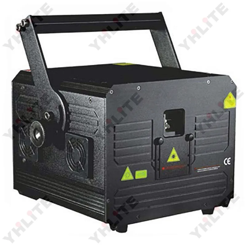 Luci laser 1w 2w 3w 4w 5w 6W RGB animazione 3D a colori RGB luce Laser proiettore Laser luce da discoteca