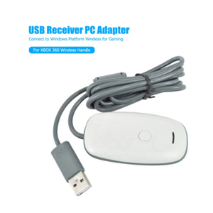 Kablosuz USB Xbox 360 konsol oyun adaptörü değiştirme Xbox 360 PC Win7 8 10 denetleyici alıcı - Product Image 3