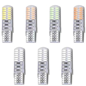 Yüksek kalite 194 3014 24SMD LED ışık ampul 501 Car T10 hata ücretsiz araba Dome harita kapı nezaket plaka Dash enstrüman - Product Image 1
