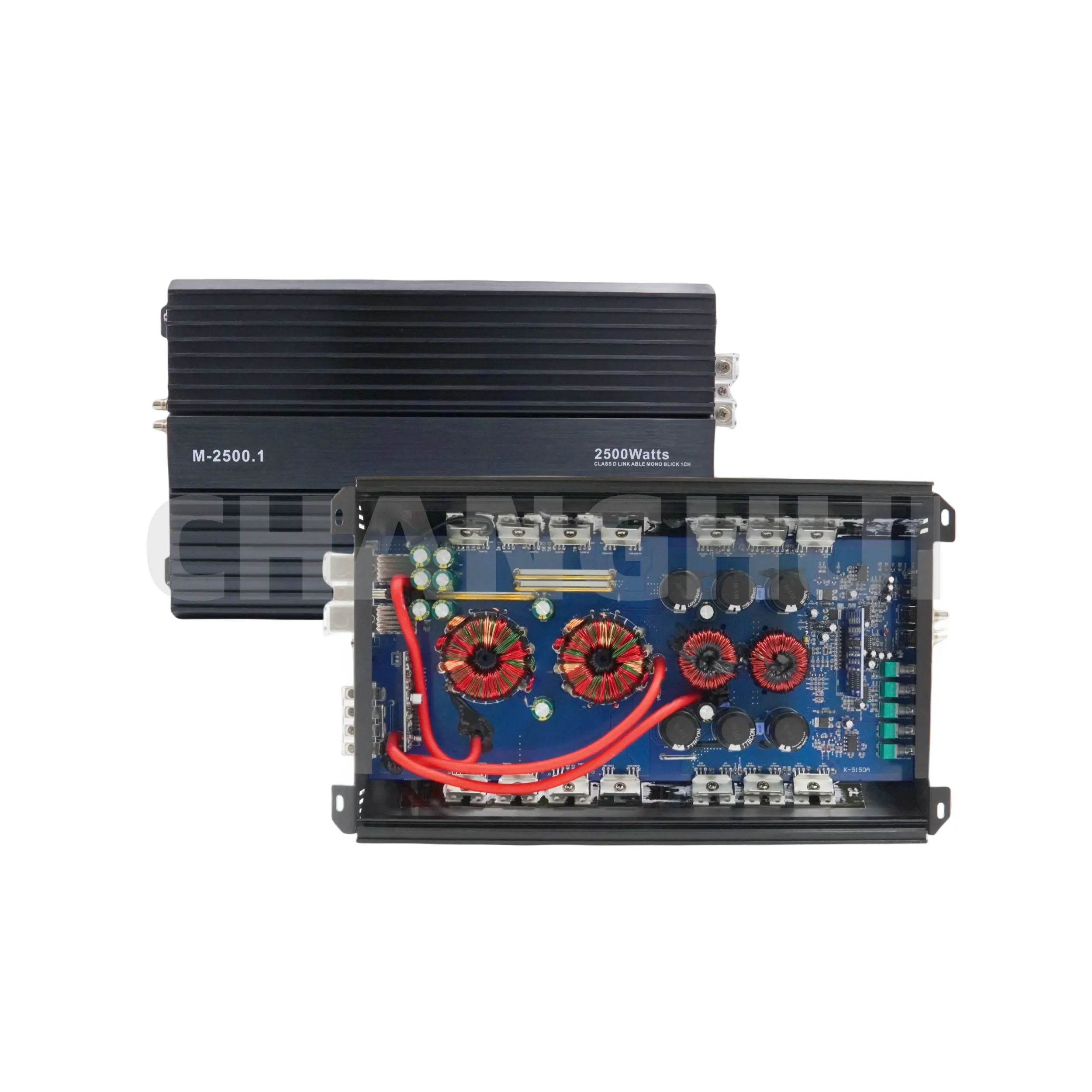 Factory wholesale OEMcar Amplifier monoblock big power 1500 watts RMS 1 ohm Class D car Amplifier digital bass processor v12