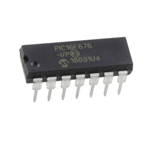 PIC16F676 PIC16F676-I/P直列式DIP-14单片机原厂集成电路 - Product Image 1