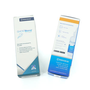 Boîte d'emballage en papier de carton imprimé blanc ivoire de luxe écologique à conception personnalisée boîte cadeau de vitamines/suppléments médicinaux - Product Image 2