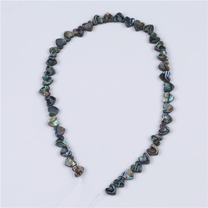Natural Abalone <strong>Paua</strong> Shell Oral square Heart Shape Polish Mother of Pearl for Diy Making - Product Image 4