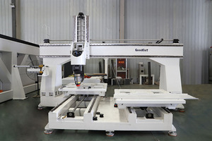 Gran oferta 2025, máquina enrutadora CNC de doble pieza de trabajo de 4 ejes y 5 ejes para carpintería, máquina de alta precisión de China - Product Image 6