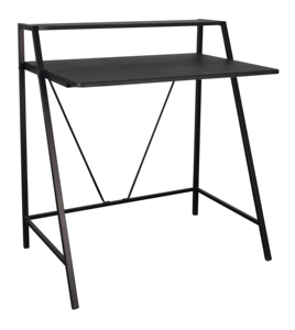 Mesa de ordenador de tamaño pequeño de melamina personalizada marco de metal plegable Escritorio de ordenador - Product Image 6