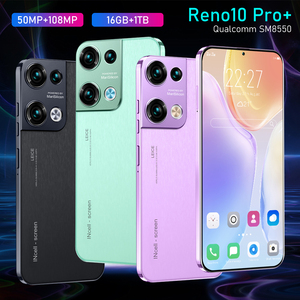 Reno10 Pro + 16GB + 1TB 7.3 inç orijinal tam ekran Android 13 tecno telefonları ile 6800mAH 50 + 108MP mobil cep - Product Image 4