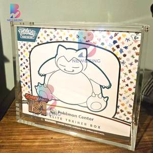 Newbeing Hiện Đại Rõ Ràng <span class=keywords><strong>Acrylic</strong></span> Hiển Thị Trường Hợp Lưu Trữ Hình Chữ Nhật Hình Dạng Đa Chức Năng Thiết Kế Thẻ Lưu Trữ - Product Image 3