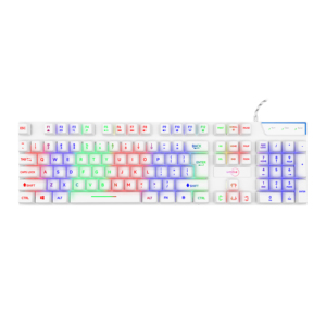 Fabricante de teclados personalizados OEM Teclado personalizado de un solo color Teclado retroiluminado RGB Teclado para juegos Membrana ajustable DIY - Product Image 3