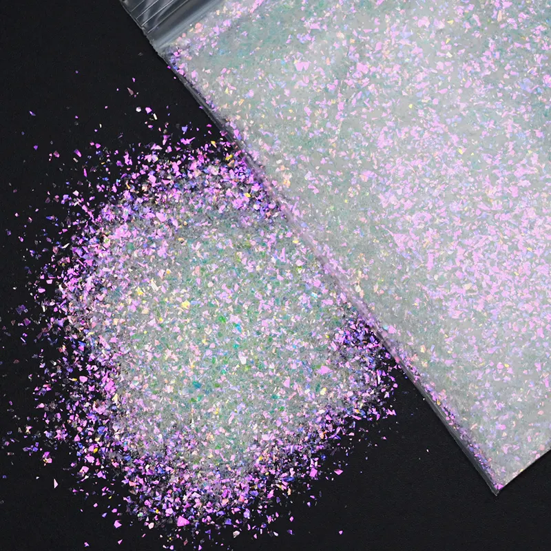 Resin Craft Supplier Irregular Glitter Flakes Unregelmäßig Loose Glitter Nail Art Glitter