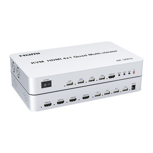 Factory Price 4K KVM HDMI 4x1 Quad Multi-viewer <strong>4</strong> in <strong>1</strong> out HDMI Multiviewer 4X1 - Product Image 1