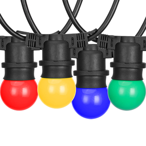 LED-Lichterketten RGB Multifunktions 18 Stück Wasserdichte Glühbirne Garten landschafts beleuchtung Außen lichterkette LED - Product Image 1
