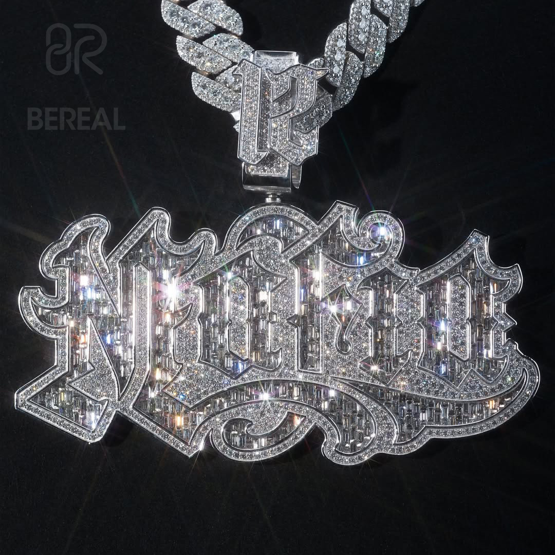 3inches Moissanite+S925