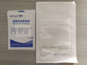 Canxi Alginate Mặc Quần Áo Vết Thương Vô Trùng Calciam Bọt Hydrofiber Y Tế Sodium Rong Biển Alginate Mặc Quần Áo - Product Image 2