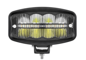 10--30V 9inch Rectangle R10 R7 <strong>LED</strong> Work Light <strong>Reflector</strong> Driving Light Series Heated Lens <strong>Led</strong> Lights Truck System - Product Image 6