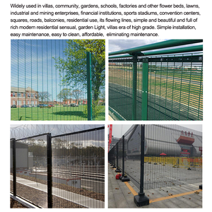 Prisión personalizada 358 valla de alta seguridad 358 valla de malla de alambre de seguridad impermeable plástico metal anti escalada 358 valla de seguridad