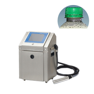 In linea macchina di codifica CIJ industriale continuo piccolo carattere stampante a getto d'inchiostro automatica stampante a getto di CIJ con grande tocco LCD - Product Image 1