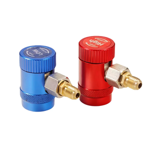 Adjustable R134a Quick Coupler <strong>AC</strong> <strong>Refrigerant</strong> Hose Adapter R1234yf Pipe Fittings