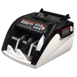 <strong>Automatic</strong> Multi Currency Cash Register Money Counter Bill Counter <strong>Counting</strong> Machine LCD Display for EURO US Dollar AUD Pound - Product Image 4