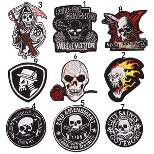 แผ่นปะติดสำหรับเสื้อแจ็กเก็ตหมวกผ้าทอโลโก้แบบเต็มแผ่นปักลายเป็นขวัญกำลังใจสุดเท่ออกแบบได้ตามต้องการ - Product Image 3