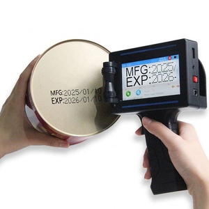 Handheld-Tinten strahl druckmaschine Blechdose Verfalls datum Chargen codierung Flaschen ablauf QR-Codierer Hands trahl drucker 12,7mm - Product Image 6