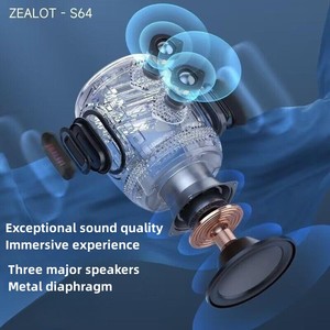 มาใหม่ล่าสุด ZEALOT S64 50W กันน้ําแบบพกพาชาร์จ PA ไร้สาย MINI RGB ไฟ Super Power ลําโพงฟันสีฟ้ากลางแจ้ง - Product Image 6
