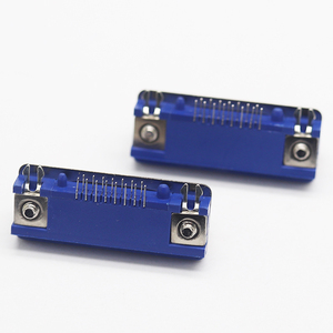 D-sub de tres filas de ángulo recto Delgado Vga tipo Vga 15p D Sub Vga DB en los primeros siete después de ocho conector hembra D-sub - Product Image 2