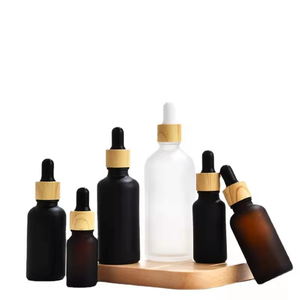 5ml 10ml 15ml 20ml 30ml 50ml 100mL Botella de aceite fino de vidrio marrón Muestra de botella de vidrio cuentagotas vacía con escala - Product Image 6