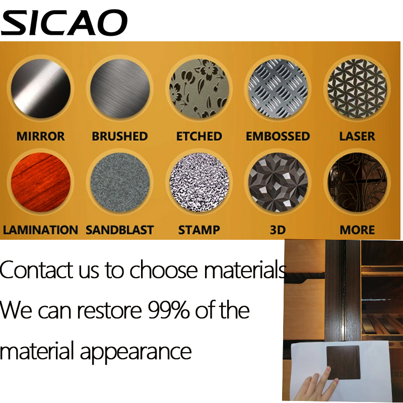 Choose the material you want