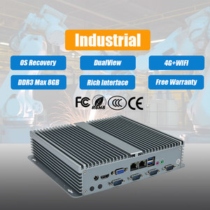 XT nano PC HD Graphics1080P 3D Play Quad Cores 2,0 GHz Fanless nano PC VGA Placa base para computadora de escritorio PC - Product Image 1