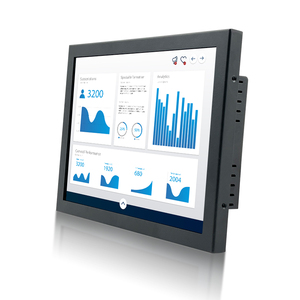 Wholesale 9.7 Inch TFT <strong>Monitor</strong> Small Size 9.7&quot; <strong>LCD</strong> Digital <strong>with</strong> VGA AV <strong>BNC</strong> Wall Mounted Audio DC <strong>Input</strong> for Industrial Equipment