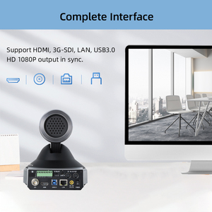 Sistema de videoconferencia USB, 1080P, 12X, para teleconferencia, HDMI, SDI, IP, cámara de videoconferencia - Product Image 3