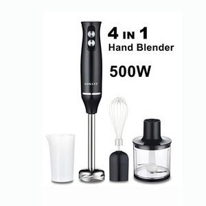 4-In-1 el blenderi 110-240V elektrikli çok fonksiyonlu mikser eggcooking pişirme sopa bebek tamamlayıcı yiyecek mikseri - Product Image 5