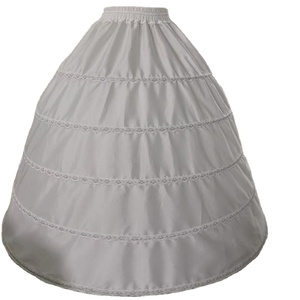 Kabarık etek Petticoats 5 çember el yapımı jüpon gelin düğün uzun Petticoats