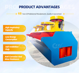 200TPD Mineral işleme hattı flotasyon makinesi, flotasyon tankı, peru'da yüzdürme gözcüğü SF-2.8 taban popüler - Product Image 5