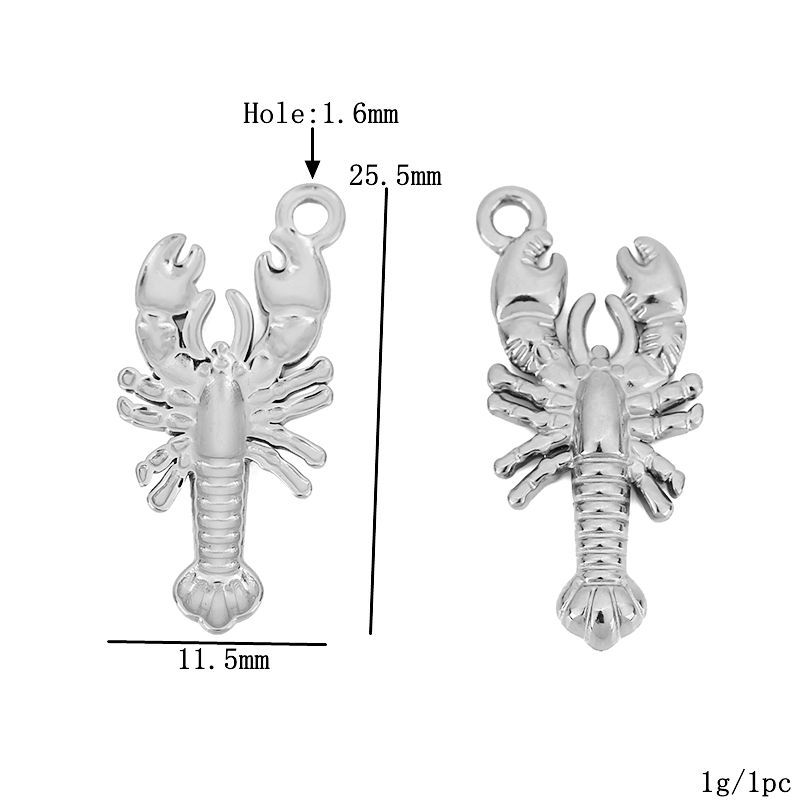 Homard couleur acier