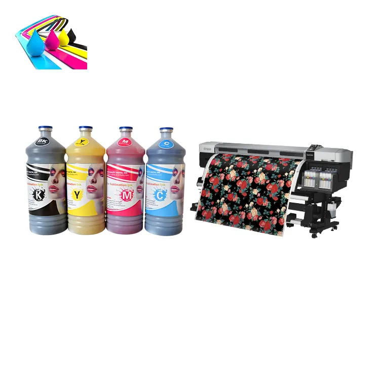 High Quality Dye Sublimation Ink for I3200 XP600 Digital Sublimation Printer for Heat Transfer Textile Printing