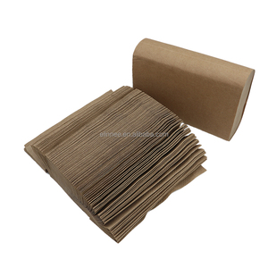 Wholesale 1-Ply Interleaved Hand Paper Towel Single Fold and <strong>Interfold</strong> <strong>V</strong>-Fold Design for Toilets - Product Image 2