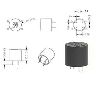 Interruptor de inclinación de TS-IR03, sensor de detección de bola de rodillo de 45 grados, sustitución de interruptor de mercurio - Product Image 3