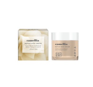 Crema Riparatrice di Lusso alla Camelia con Vitamina C ed Estratti Naturali per Nutrire e Ripristinare la Pelle Danneggiata - Product Image 1