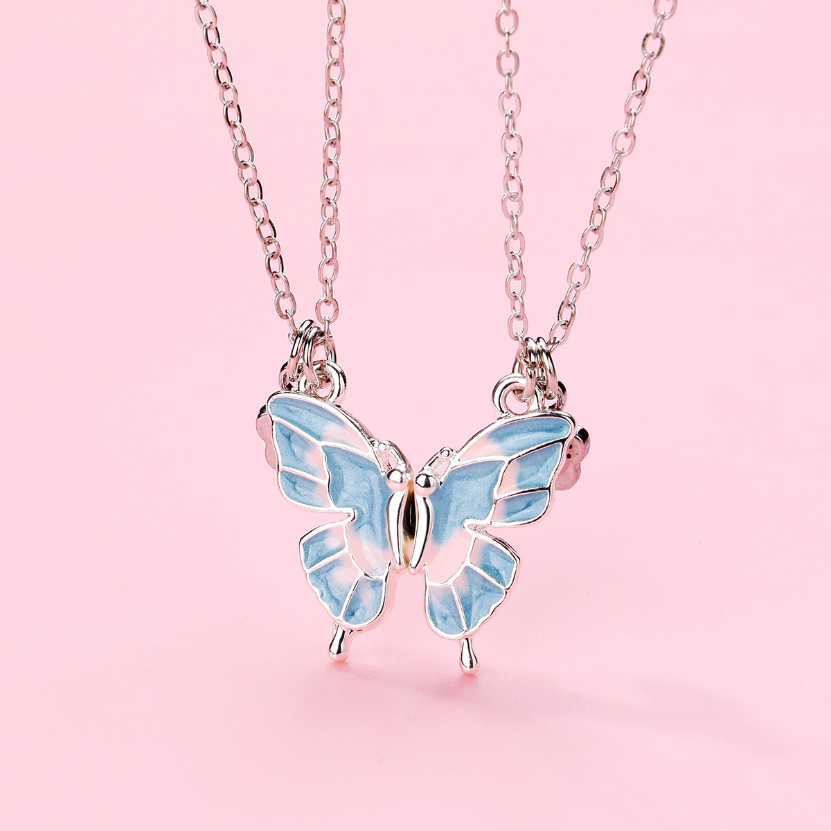Bleu + argent
