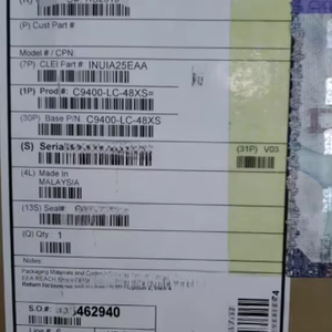 Chất xúc tác C9400-LC-48XS gốc mới 9400 Series 48 Cổng 10 Gigabit (SFP +) - Product Image 1